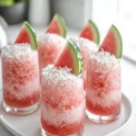 Coconut Watermelon Slushie