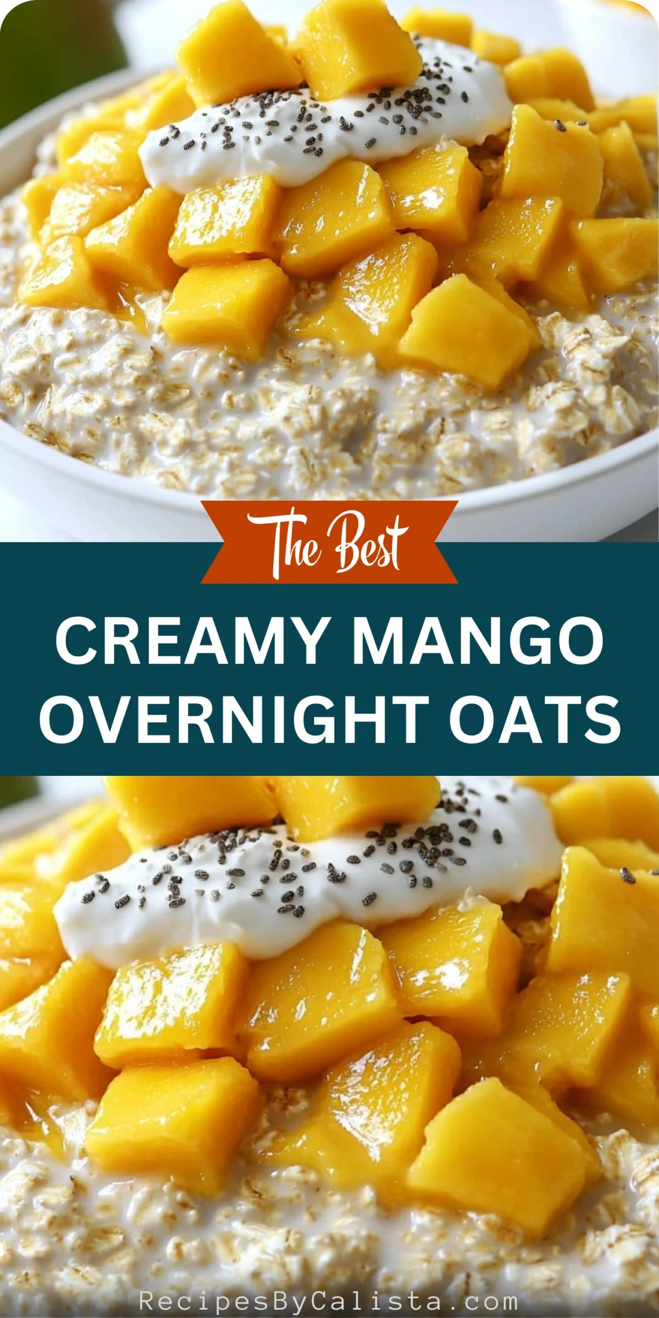 Creamy Mango Overnight Oats