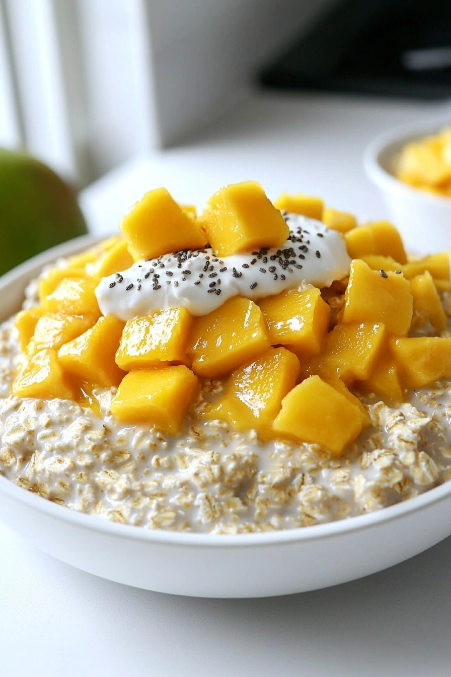 Creamy Mango Overnight Oats