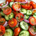 Cucumber Tomato Salad