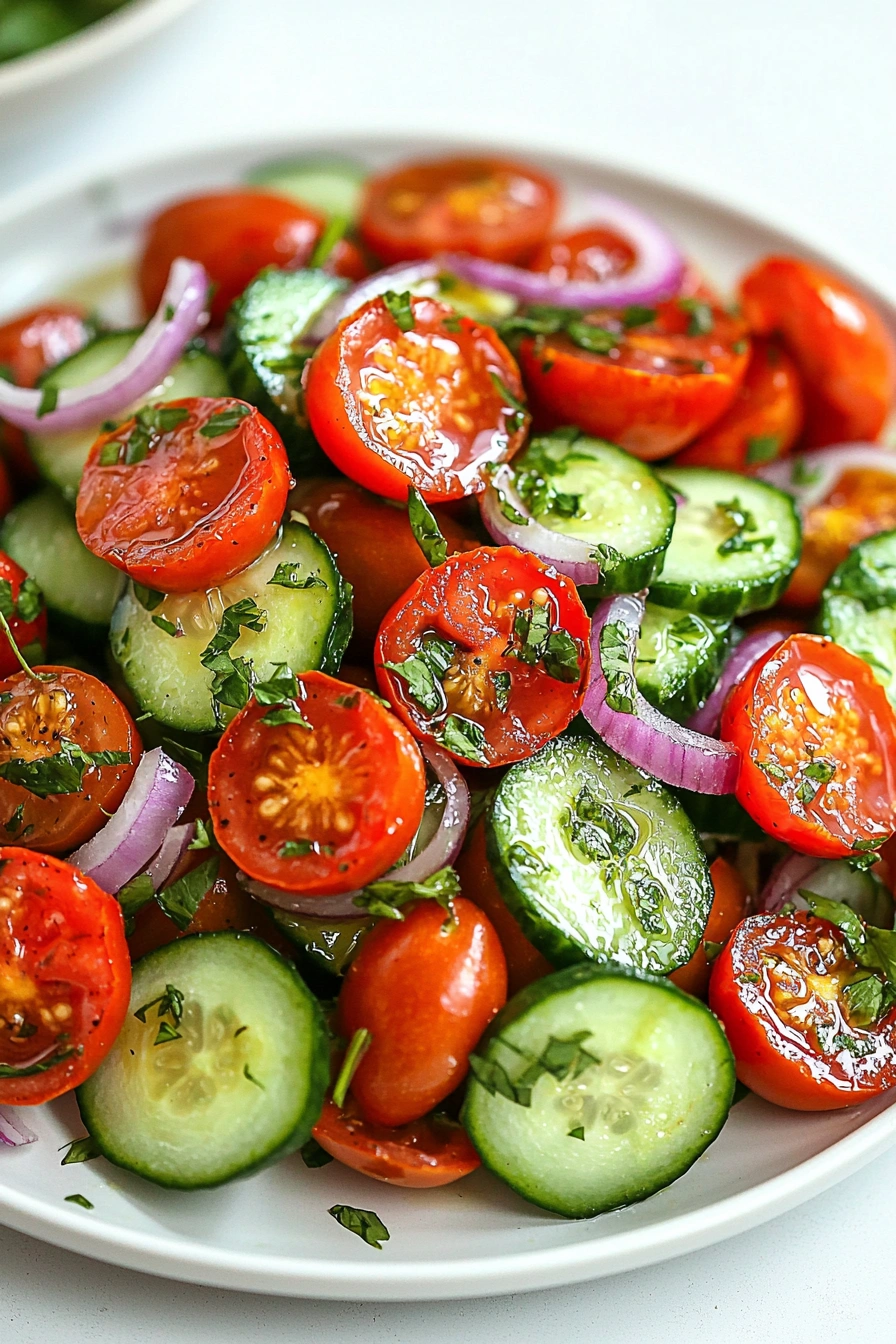 Cucumber Tomato Salad