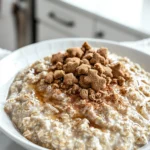 Gingerbread Cookie Overnight Oats