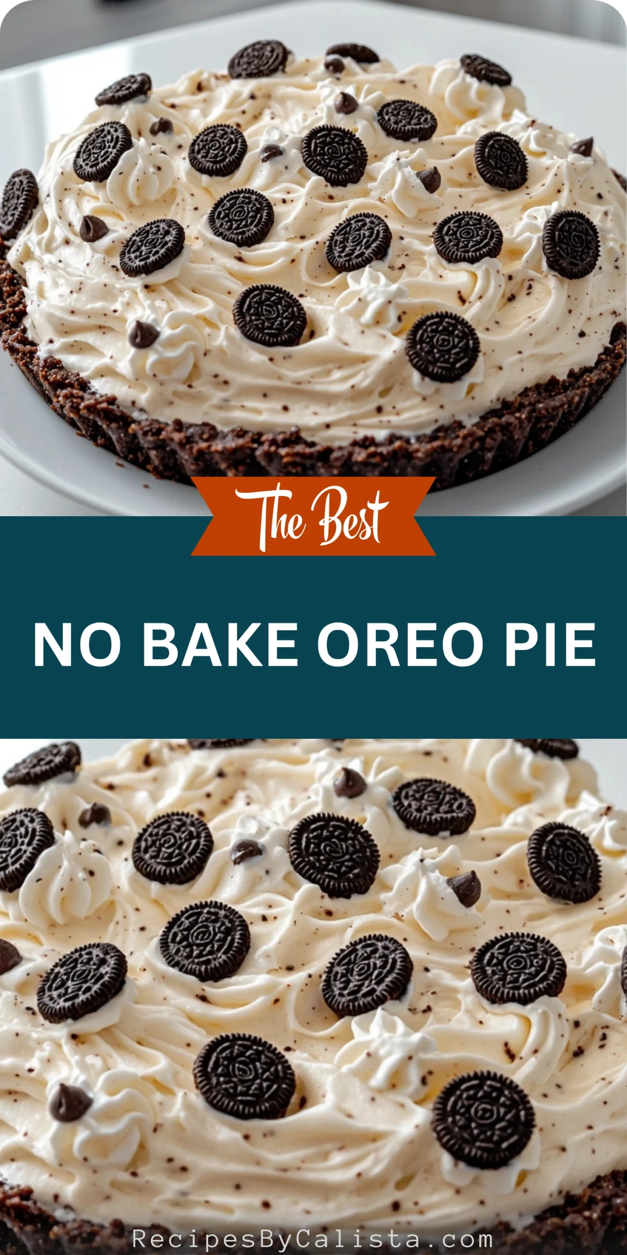 No-Bake Oreo Pie