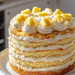 Pineapple Cream Cake