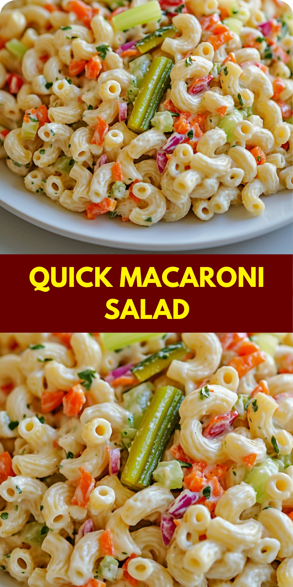 Quick Macaroni Salad