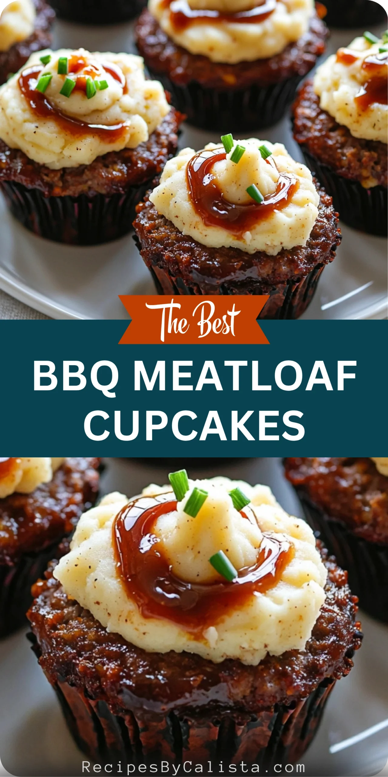 BBQ Meatloaf Cupcakes