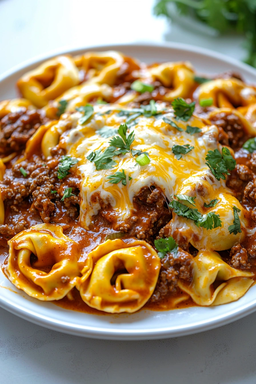 Beef Enchilada Tortellini