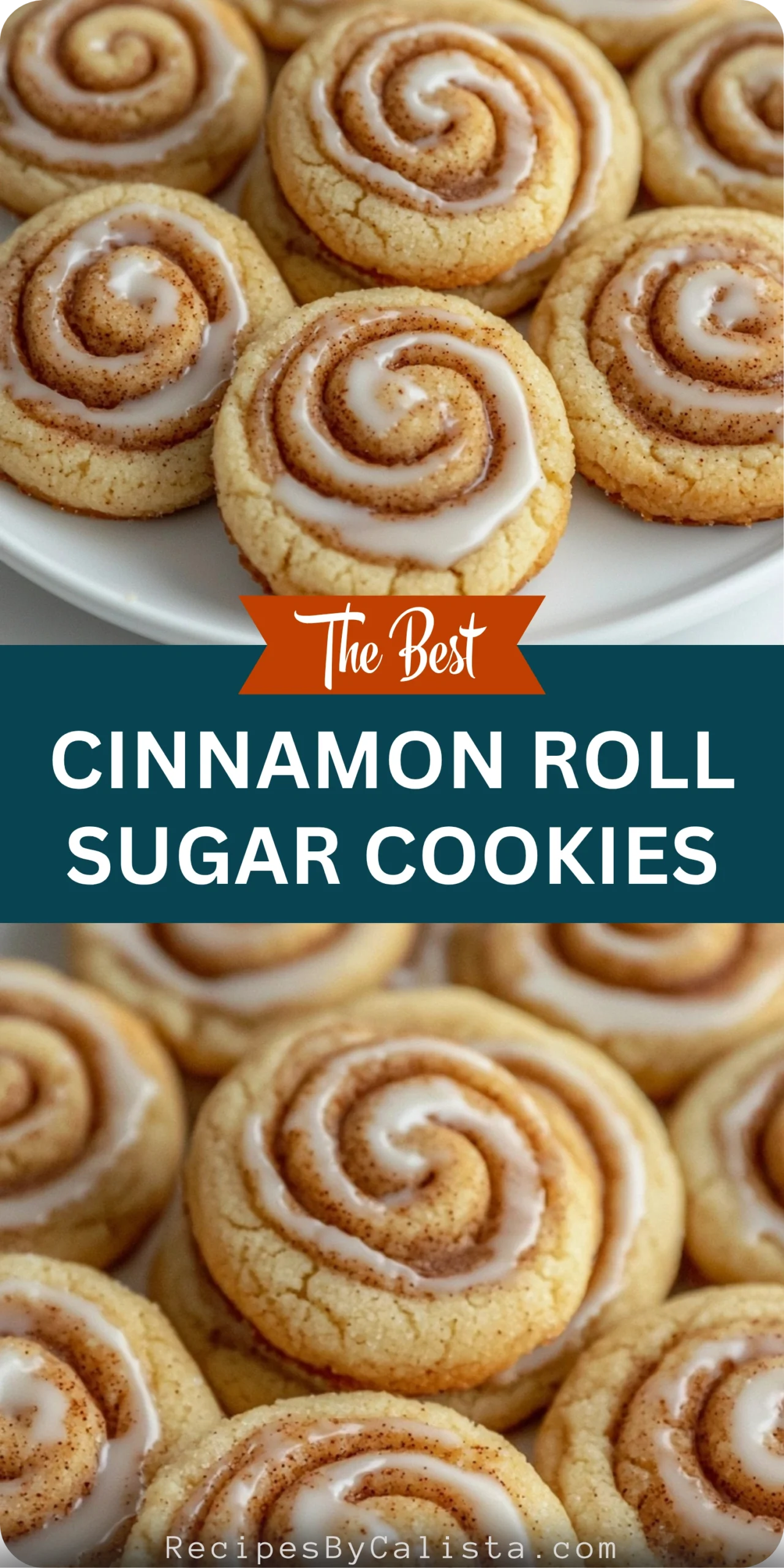 Cinnamon Roll Sugar Cookies