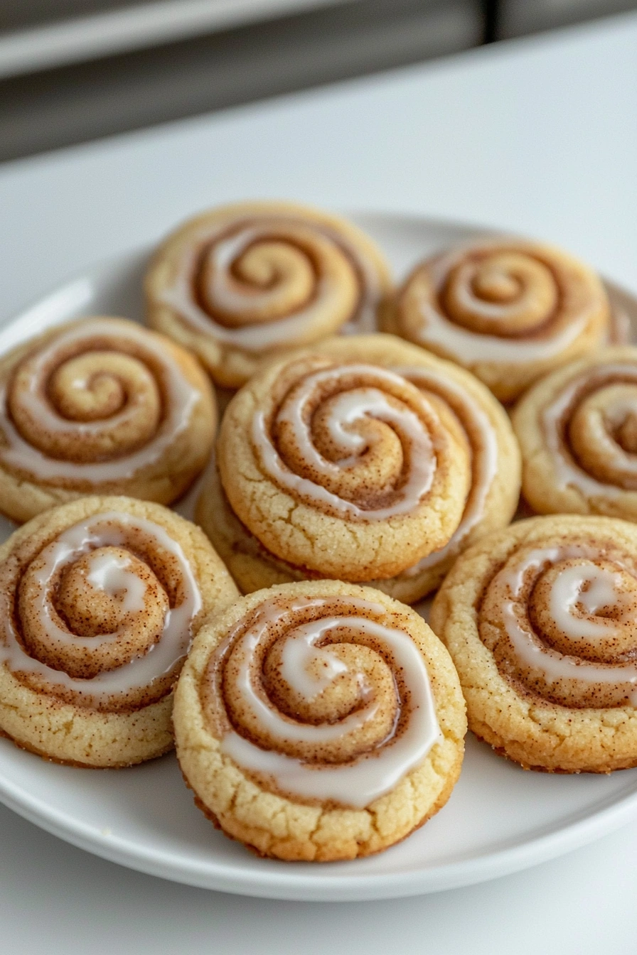 Cinnamon Roll Sugar Cookies