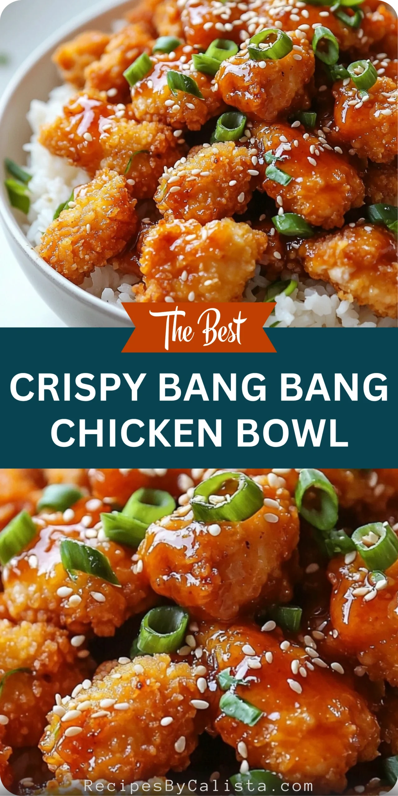 Crispy Bang Bang Chicken Bowl