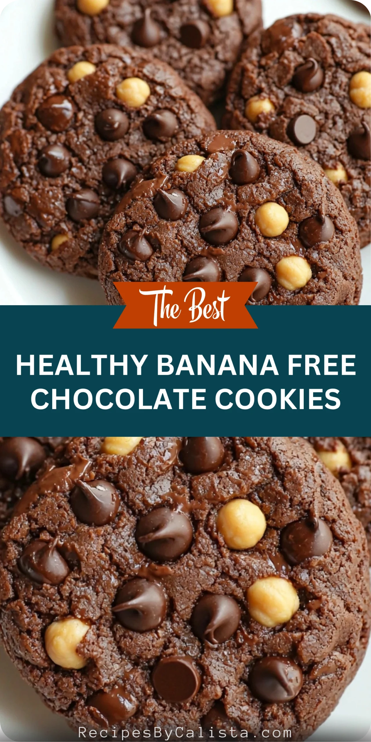 Healthy Banana-Free Chocolate Cookies