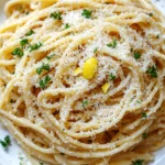 Lemon Butter Garlic Pasta