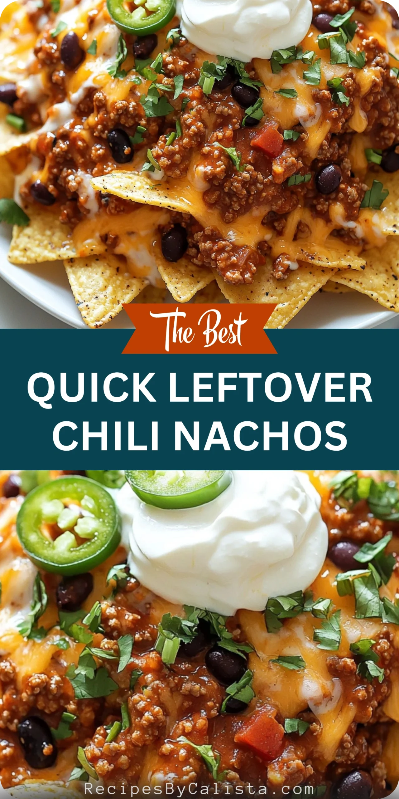 Quick Leftover Chili Nachos