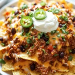 Quick Leftover Chili Nachos