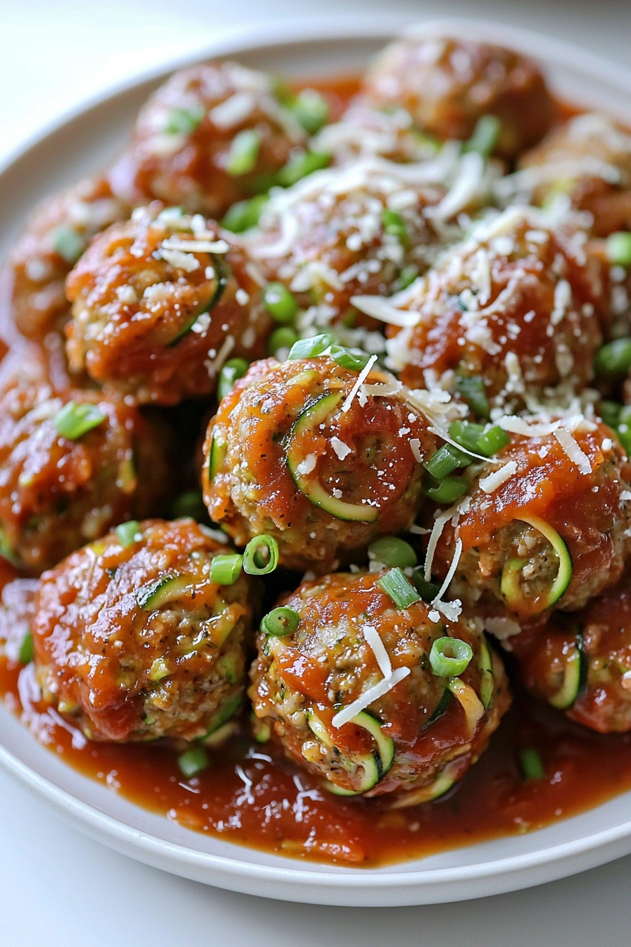 Turkey Zucchini Meatballs