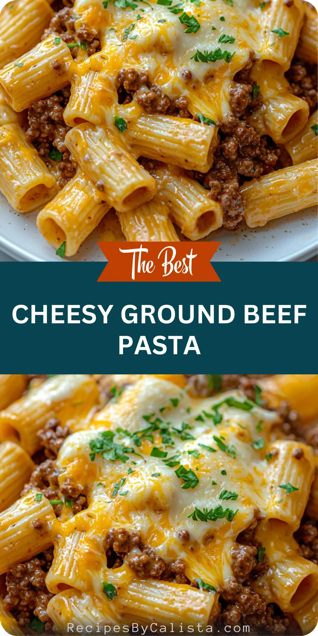 Cheesy Ground Beef Pasta
