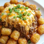 Cowboy Casserole with Tater Tots