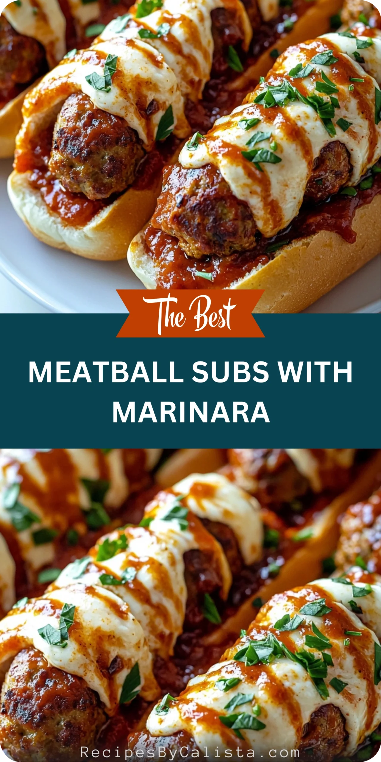 Meatball Subs with Marinara