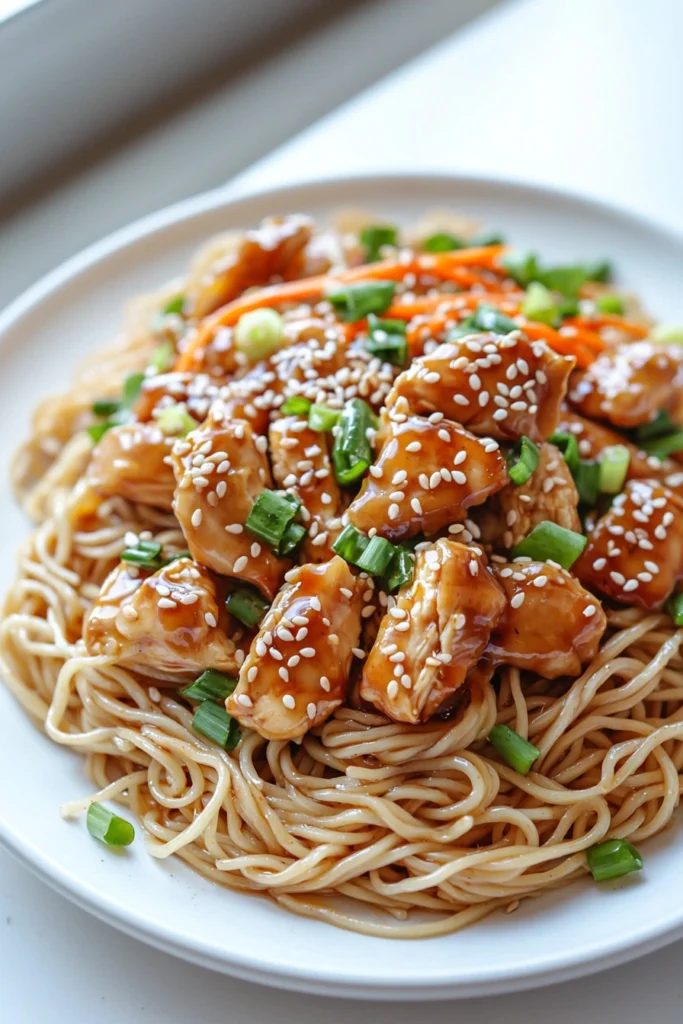 Quick and Flavorful Chicken Noodles