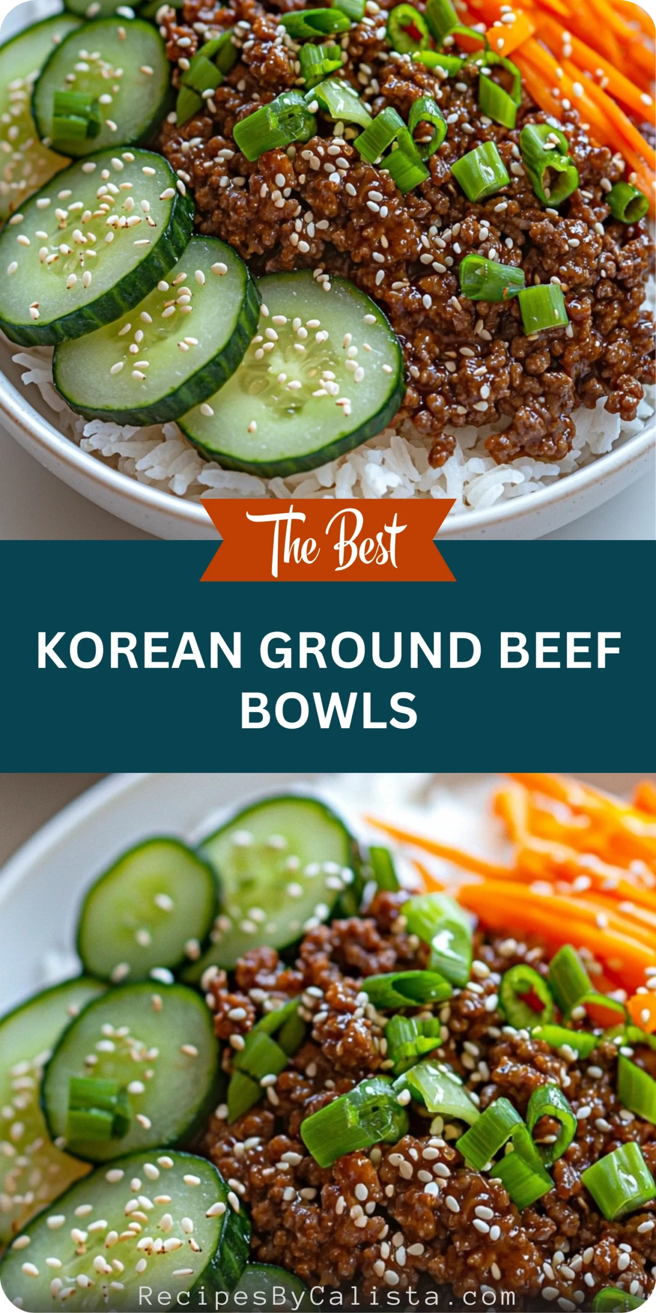 Korean Ground Beef Bowls