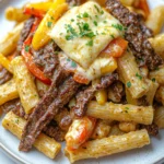 Philly Cheesesteak Pasta