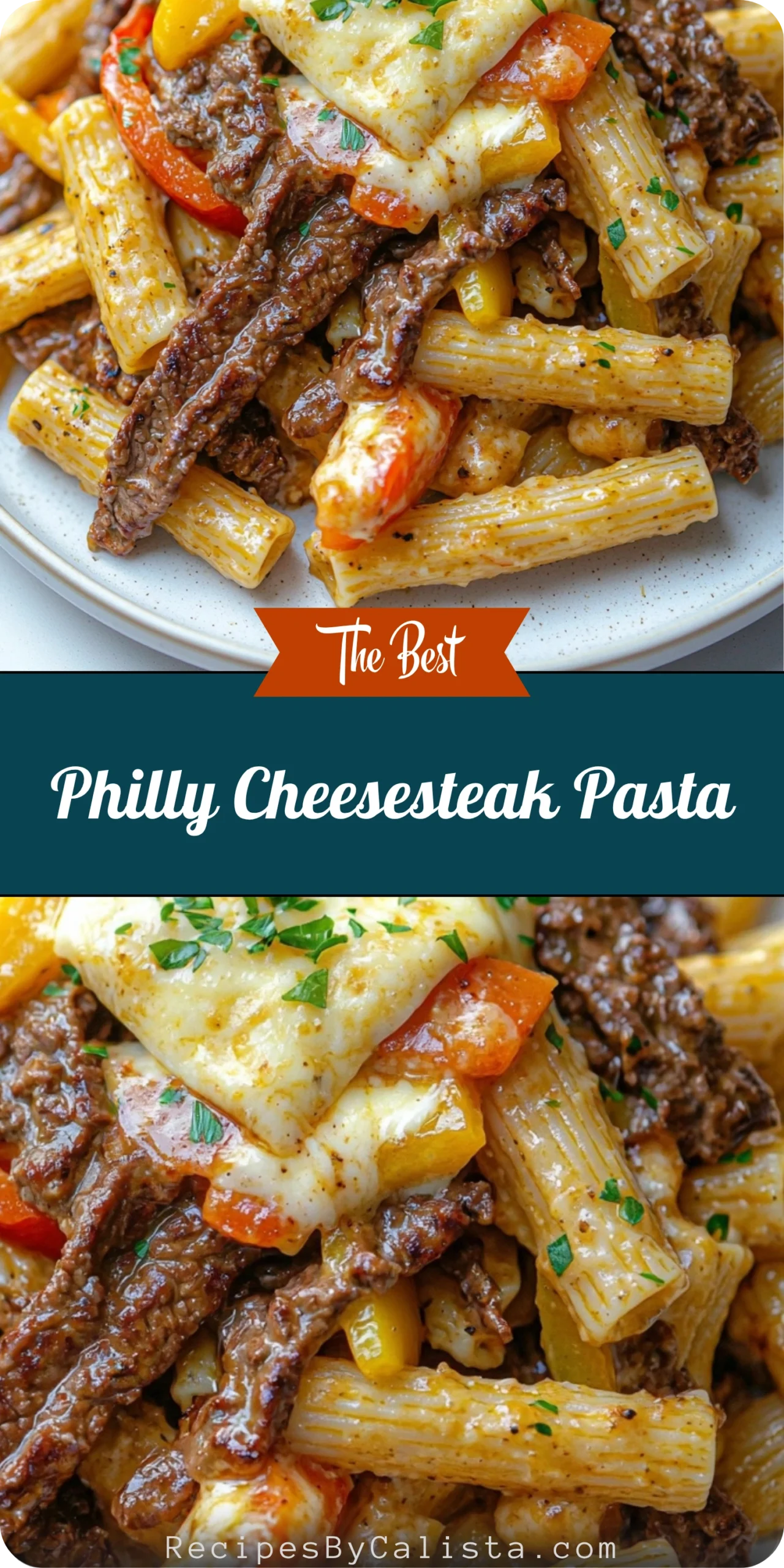Philly Cheesesteak Pasta